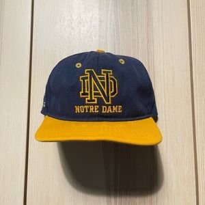 Vintage Notre Dame Fighting Irish #1 7 3/8 Fitted Hat‎